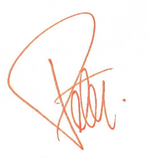 Peter Twohy's Signature--the 